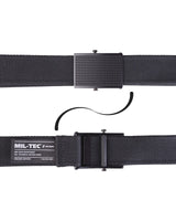 Ceinture Mil-Tec type Bundeswehr en polyester 40 mm à boucle métallique 130 cm