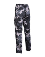 Pantalon de combat type BDU Mil-Tec en polycoton léger à braguette boutonnée couverte