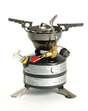 Réchaud à essence Mil-Tec type US M-95 réservoir 450 ml autonomie 3 h 567 g à vide