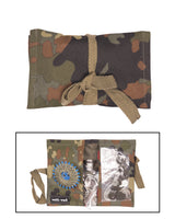 Kit de couture Mil-Tec type Bundeswehr en étui pliable polyester avec ciseaux et dé