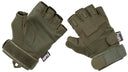 Gants Tactical Pro MFH Professional sans doigts à matelassage de jointures silicone