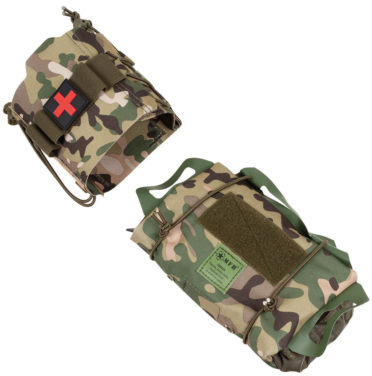 Pochette médicale MFH Tactical IFAK à extraction rapide 25 x 15 x 5 cm 220 g