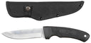 Couteau à lame fixe Fox Outdoor Hunter lame 11,6 cm manche caoutchouc étui nylon