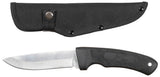 Couteau à lame fixe Fox Outdoor Hunter lame 11,6 cm manche caoutchouc étui nylon