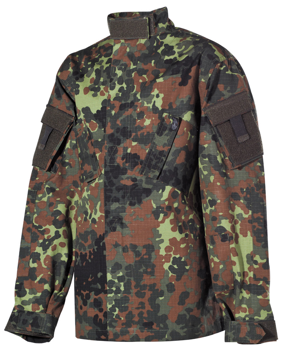 Ensemble enfant MFH type US ACU en Ripstop, veste et pantalon, quinze poches