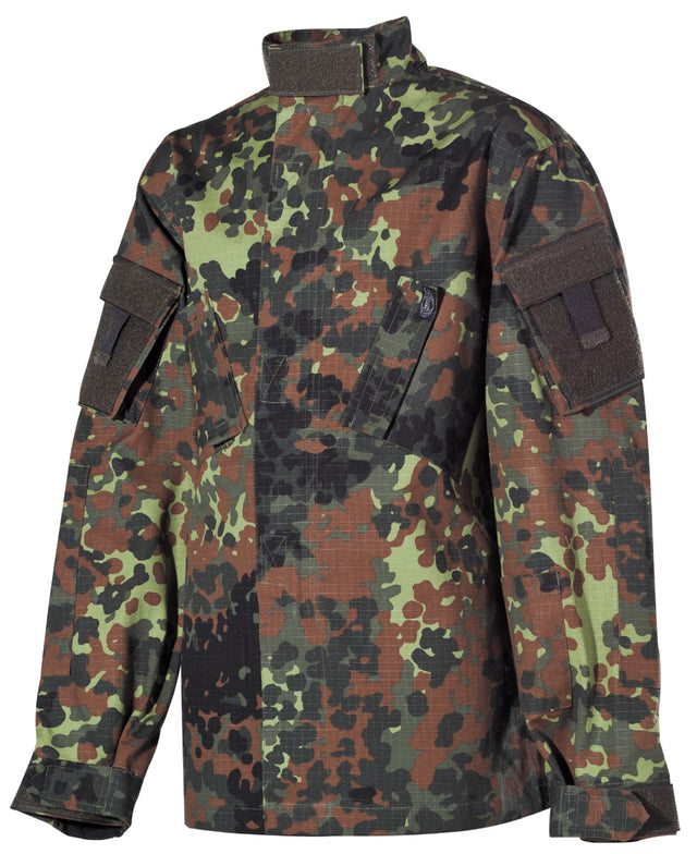 Ensemble enfant MFH type US ACU en Ripstop, veste et pantalon, quinze poches