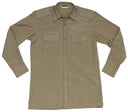 Chemise de campagne tchèque à manches longues, surplus comme neuf, lot de 10