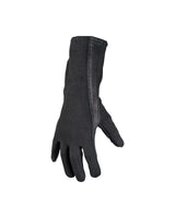 Gants de pilote type US Mil-Tec en aramide Nomex et cuir d'agneau à longue manchette
