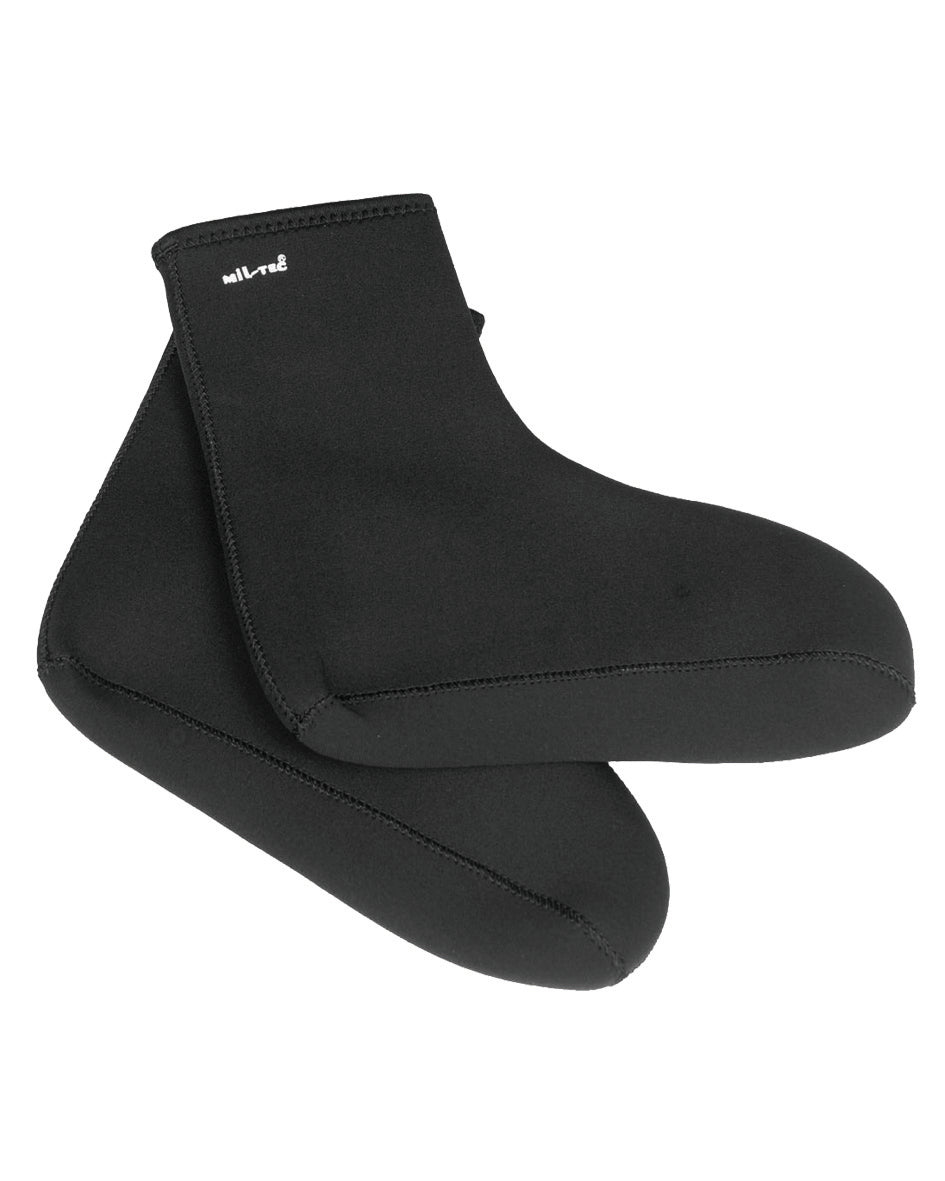 Chaussettes néoprène Mil-Tec de 3 mm à cellules fermées pour le milieu humide et froid