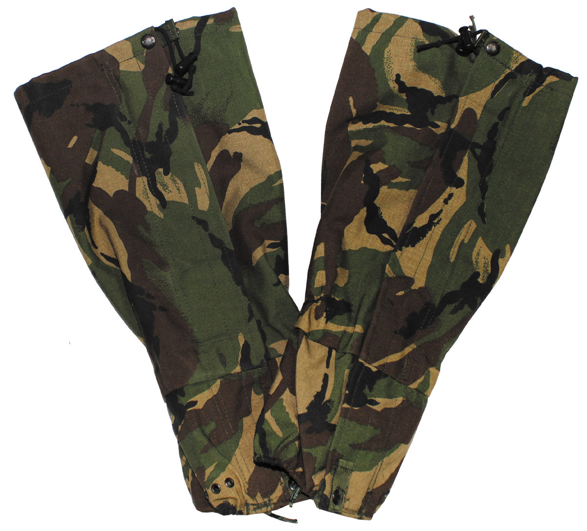Guêtres britanniques à membrane imperméable, motif DPM, surplus d'occasion, lot de 5