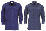 Chemise de campagne britannique à manches longues, surplus d'occasion, lot de 10