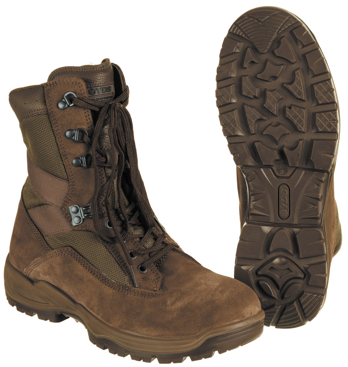 Chaussures de combat Yds, surplus comme neuf pour la marche et le travail extérieur