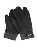 Gants néoprène Mil-Tec de 3 mm avec serrage auto-agrippant au poignet et manchette courte