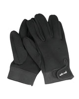 Gants néoprène Mil-Tec de 3 mm avec serrage auto-agrippant au poignet et manchette courte