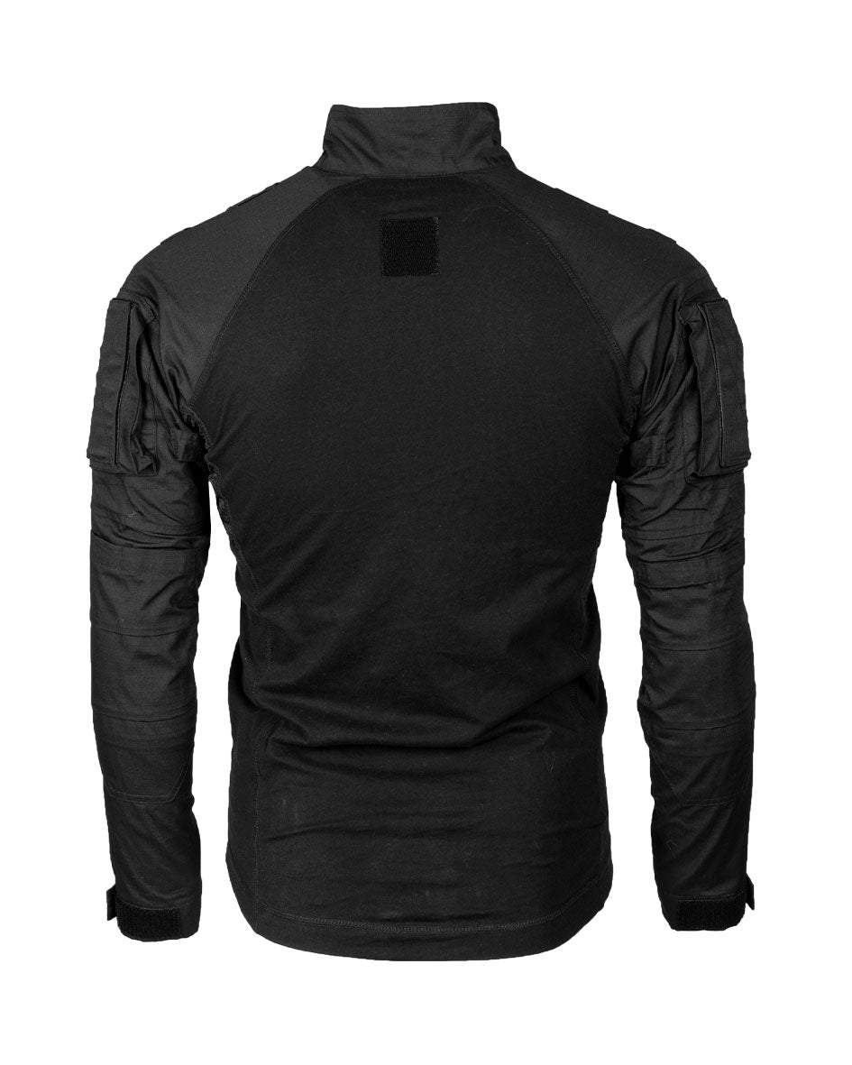 Chemise de combat Mil-Tec Tactical 2.0 en coton et ripstop à inserts filet aux aisselles