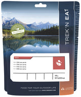 Ration lyophilisée Trek'n Eat plat chaud complet à réhydrater plusieurs recettes