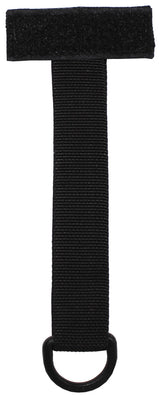 Porte-clés tactique MFH à adaptateur auto-agrippant de 13 cm avec anneau en D