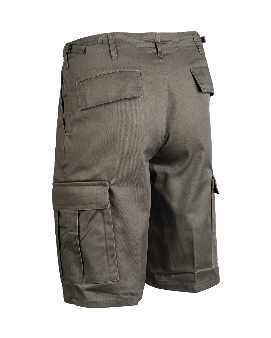 Short tactique Mil-Tec en polycoton 80/20 avec six poches et tour de taille réglable