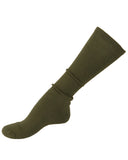 Chaussettes type US Mil-Tec à semelle bouclette 50 % laine et renfort nylon