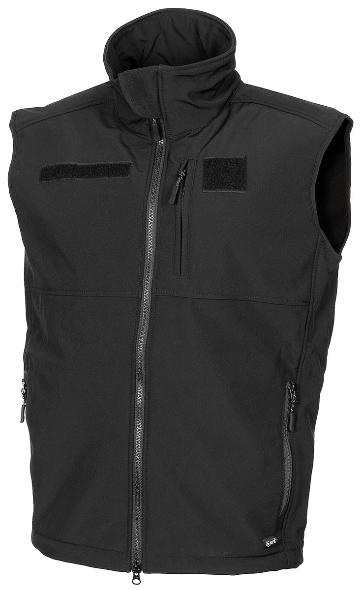 Gilet softshell MFH Allround laminé 3 couches colonne d'eau 8000 mm