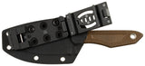 Couteau à lame fixe Fox Outdoor Bowie acier 3Cr13MoV lame 9,5 cm étui Kydex