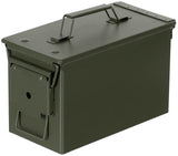 Caisse à munitions type US M2A1 MFH en acier DC01 cal .50 dimensions 30 x 15,5 x 19 cm