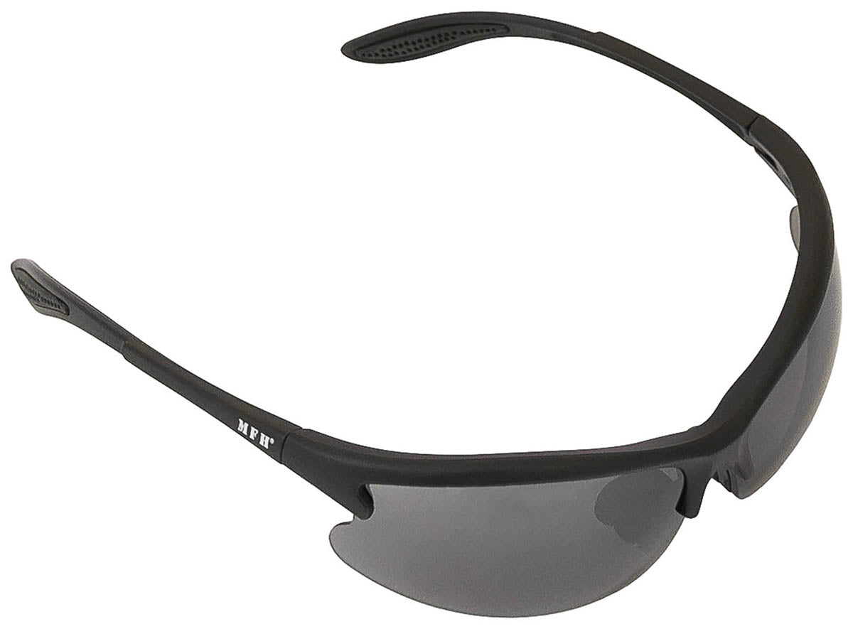 Lunettes de soleil MFH Strike à 4 paires de verres interchangeables et boîtier