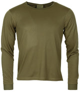 Maillot de corps thermique britannique à manches longues tout polyester, surplus d'occasion, lot de 10