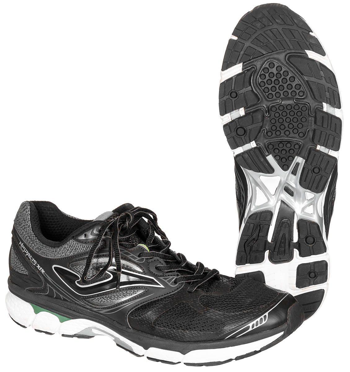 Chaussures de sport espagnoles Hispalis XIX, surplus d'occasion, lot de 10