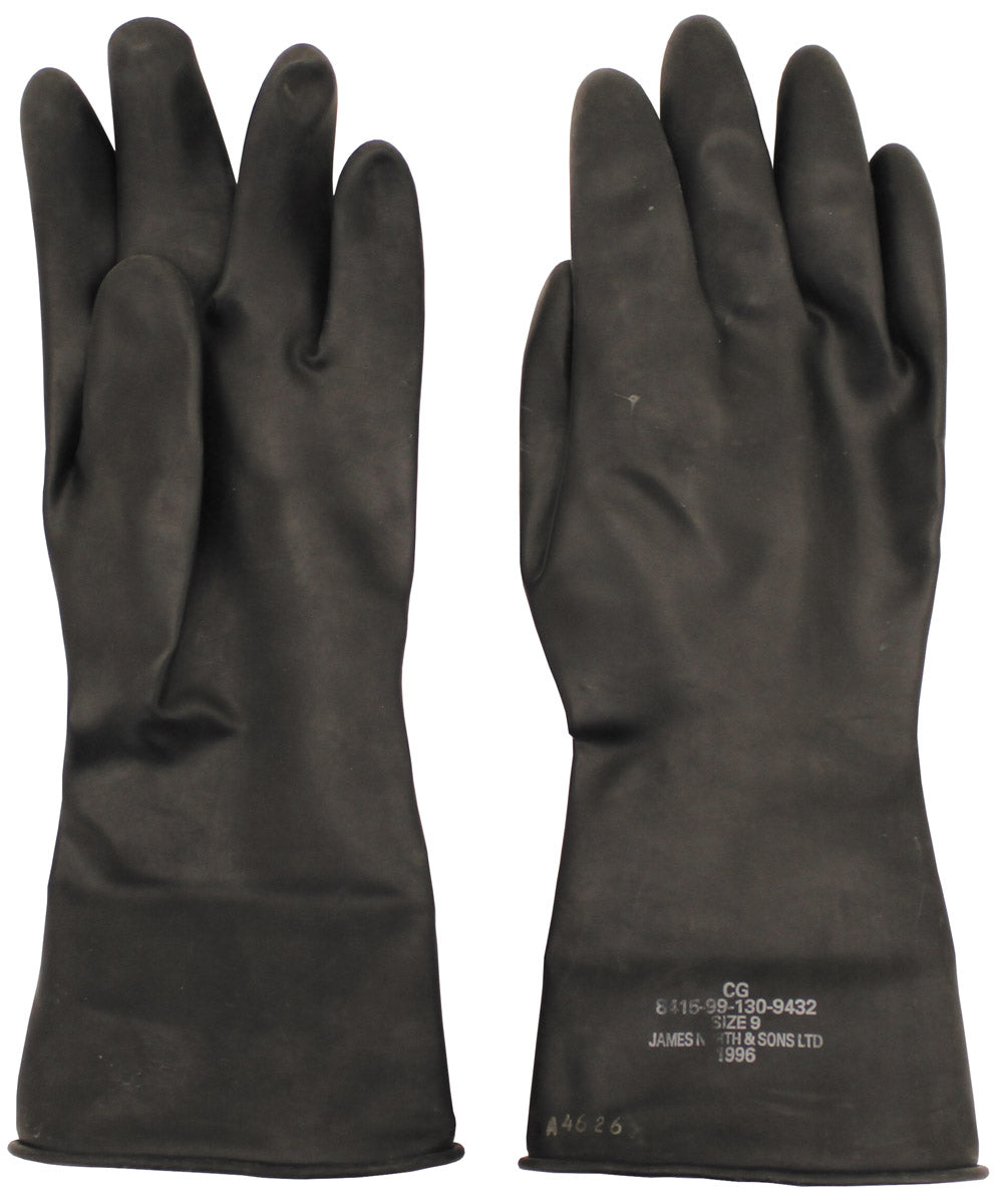 Gants britanniques NRBC, surplus d'occasion pour le froid et la manutention, lot de 10