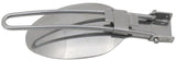 Cuillère pliante Fox Outdoor en acier inoxydable 16 cm repliée sur 10 cm