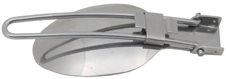 Cuillère pliante Fox Outdoor en acier inoxydable 16 cm repliée sur 10 cm