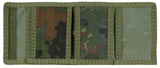 Portefeuille type BW MFH 14,5 x 10 cm avec deux pochettes porte-cartes et insigne