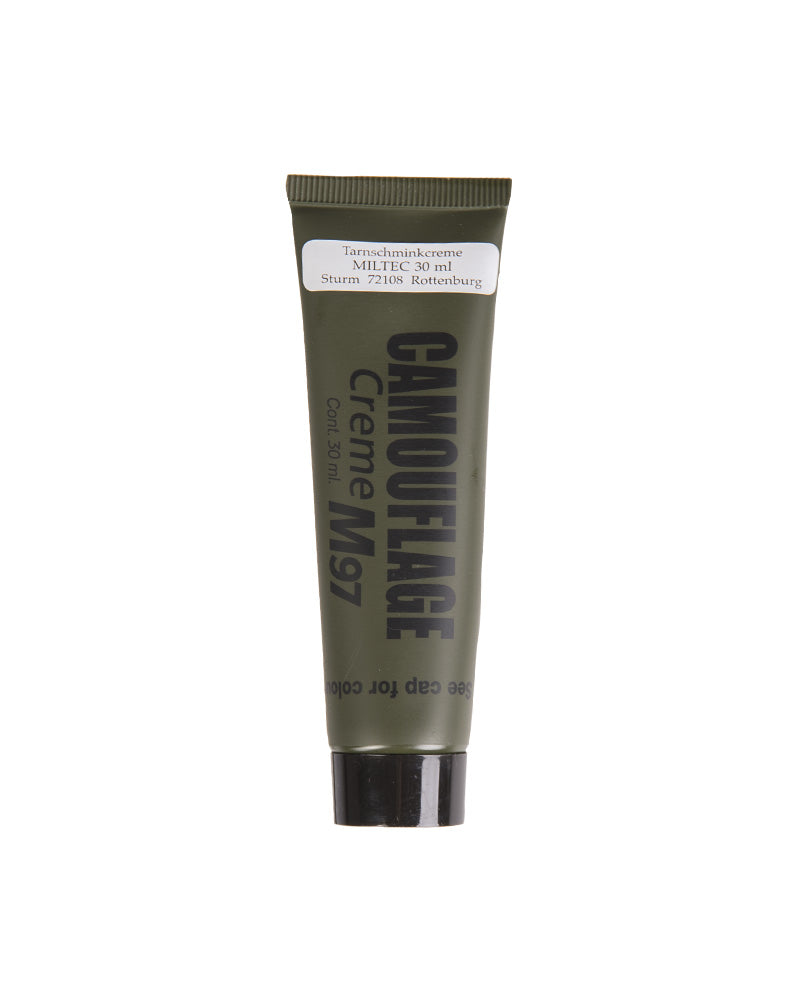 Crème de camouflage Mil-Tec NATO en tube de 30 g pour le visage et les mains