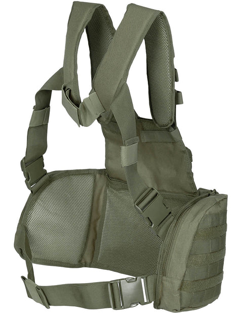 Gilet Chest Rig MFH Professional Mission 1,2 kg à quatre porte-chargeurs