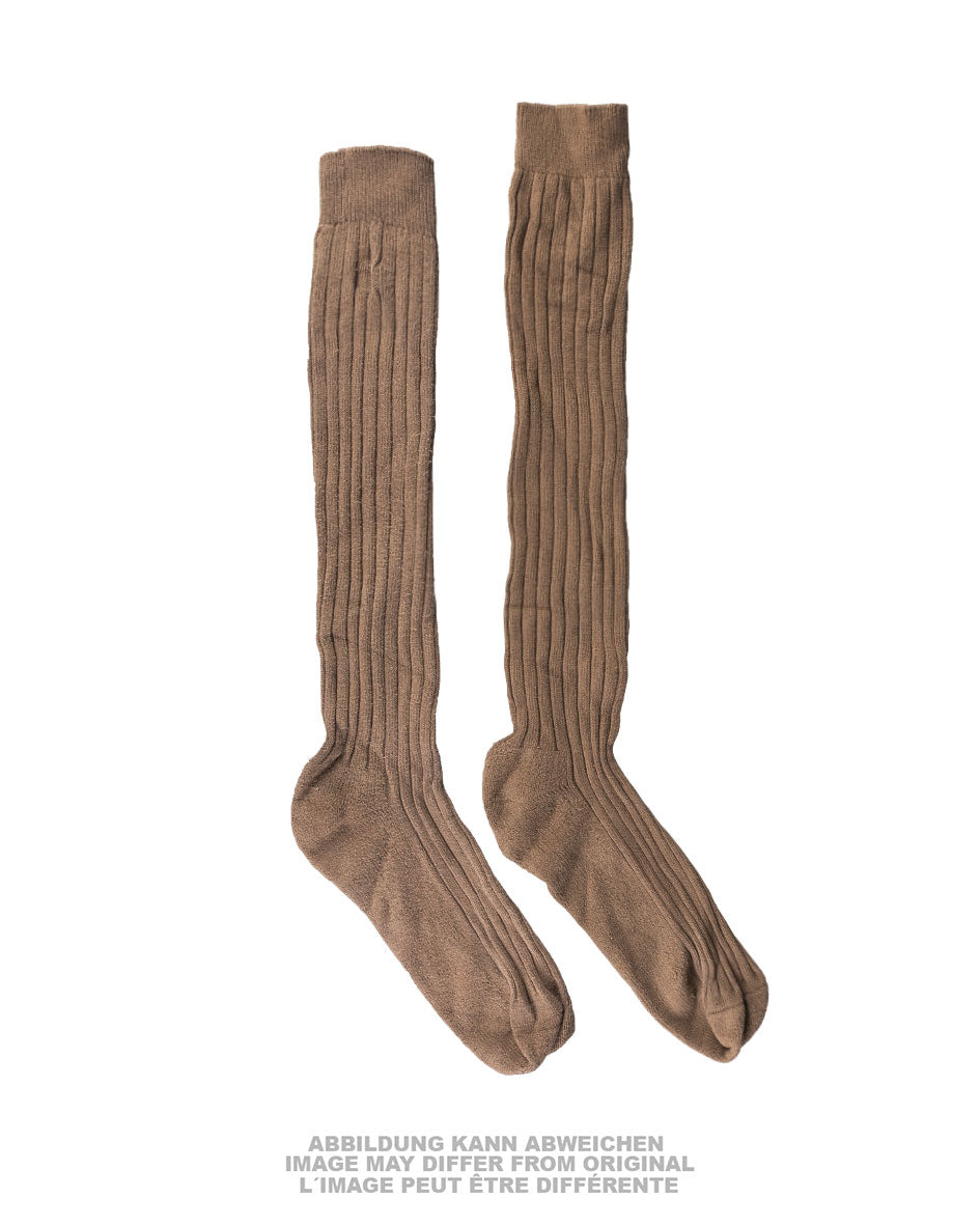 Chaussettes de dotation de la Bundeswehr en coton et polyamide, occasion