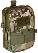 Pochette EDC MOLLE MFH à ouverture intégrale, 12 x 17 x 6 cm, 195 g
