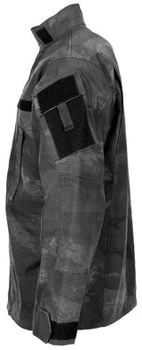 Veste de combat US ACU MFH Rip Stop 100 % coton col montant et poches de manche