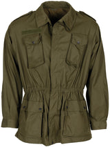 Veste de campagne italienne à pattes d'épaule, surplus d'occasion, lot de 5