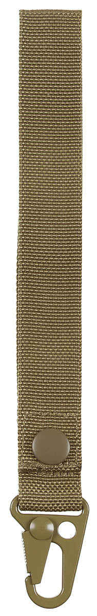 Porte-clés tactique MFH Tactical II de 20 cm à bouton-pression et mousqueton