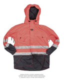 Veste de signalisation de monteur de la Bundeswehr sans doublure, surplus d'occasion