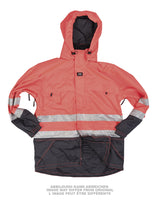 Veste de signalisation de monteur de la Bundeswehr sans doublure, surplus d'occasion