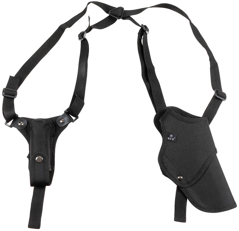 Holster d'épaule MFH pour droitier avec porte-chargeur et attache de ceinture