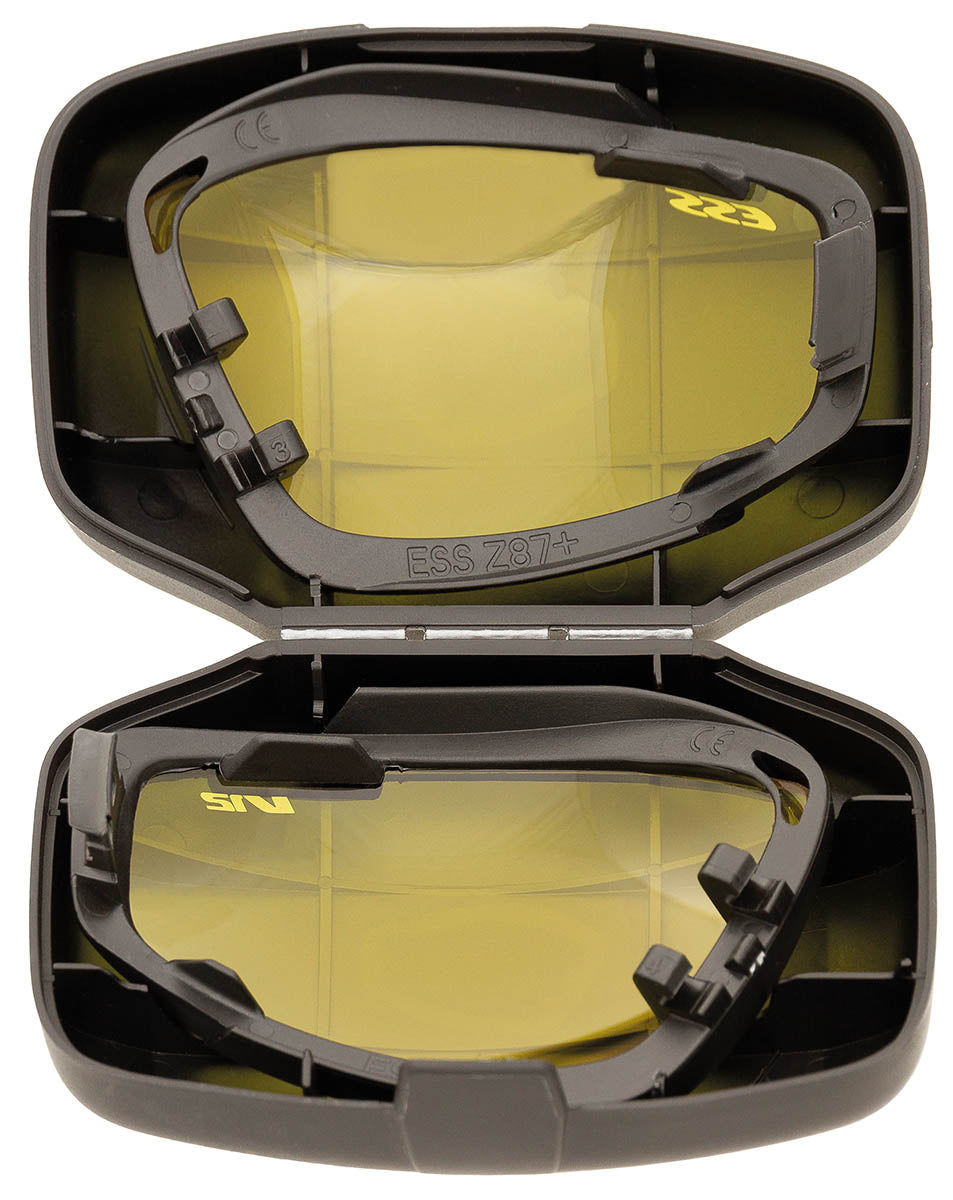 Verres de rechange de lunettes, surplus d'occasion pour la protection individuelle