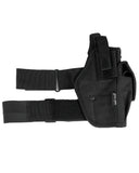 Holster de cuisse Mil-Tec universel en polyester enduit PVC avec porte-chargeur intégré