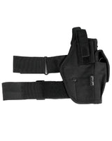 Holster de cuisse Mil-Tec universel en polyester enduit PVC avec porte-chargeur intégré