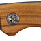 Couteau pliant Fox Outdoor acier 5Cr15MoV manche bois mécanisme slipjoint