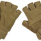 Gants Tactical Pro MFH Professional sans doigts à matelassage de jointures silicone