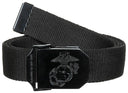 Ceinture type USMC MFH 3,5 cm en polyester et coton réglable à 130 cm