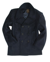 Caban type US Navy Mil-Tec en laine et viscose doublé matelassé à double boutonnage